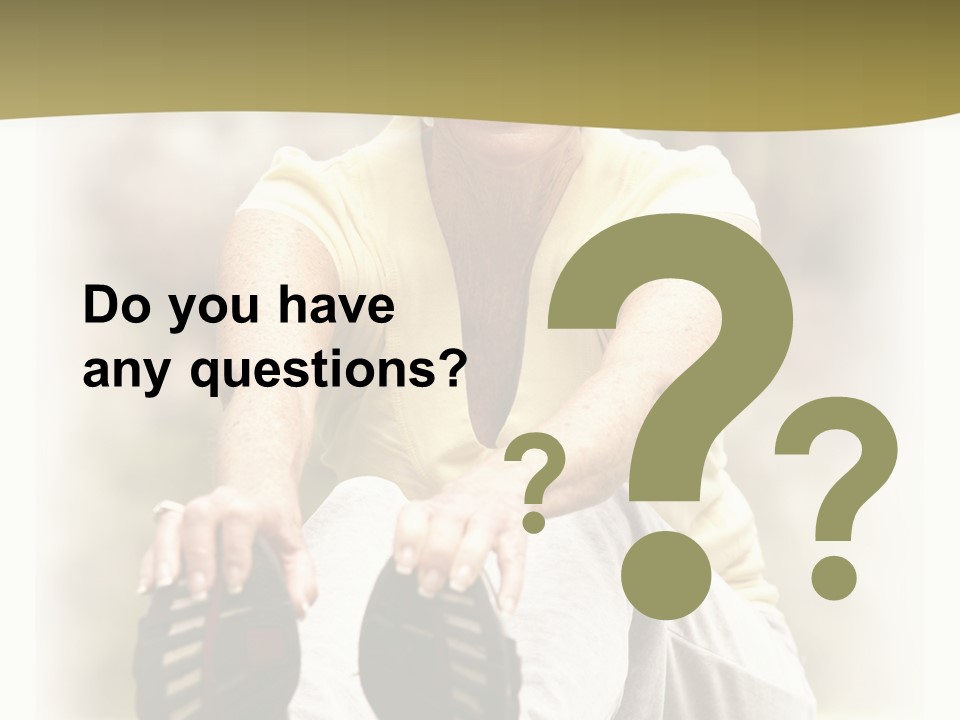 A Woman Sitting On The Ground With Her Shoes On Her Feet PowerPoint Template