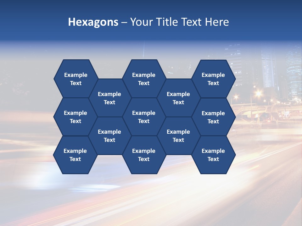 Conceptual Spillage Stain PowerPoint Template