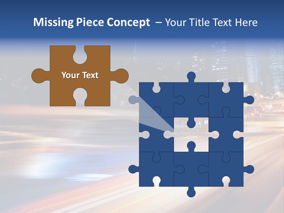 Conceptual Spillage Stain PowerPoint Template