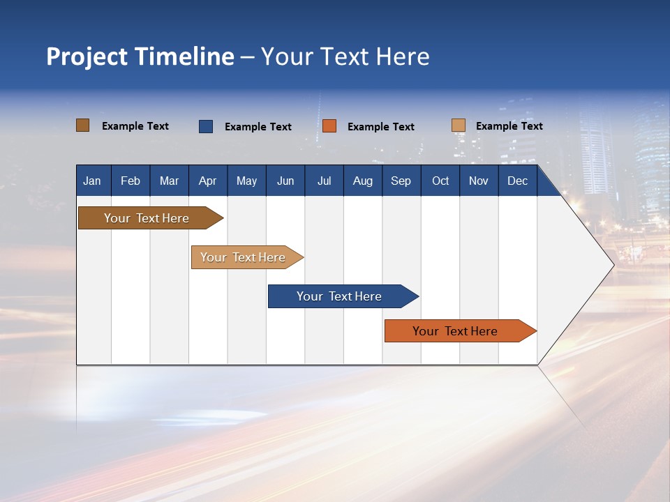 Conceptual Spillage Stain PowerPoint Template
