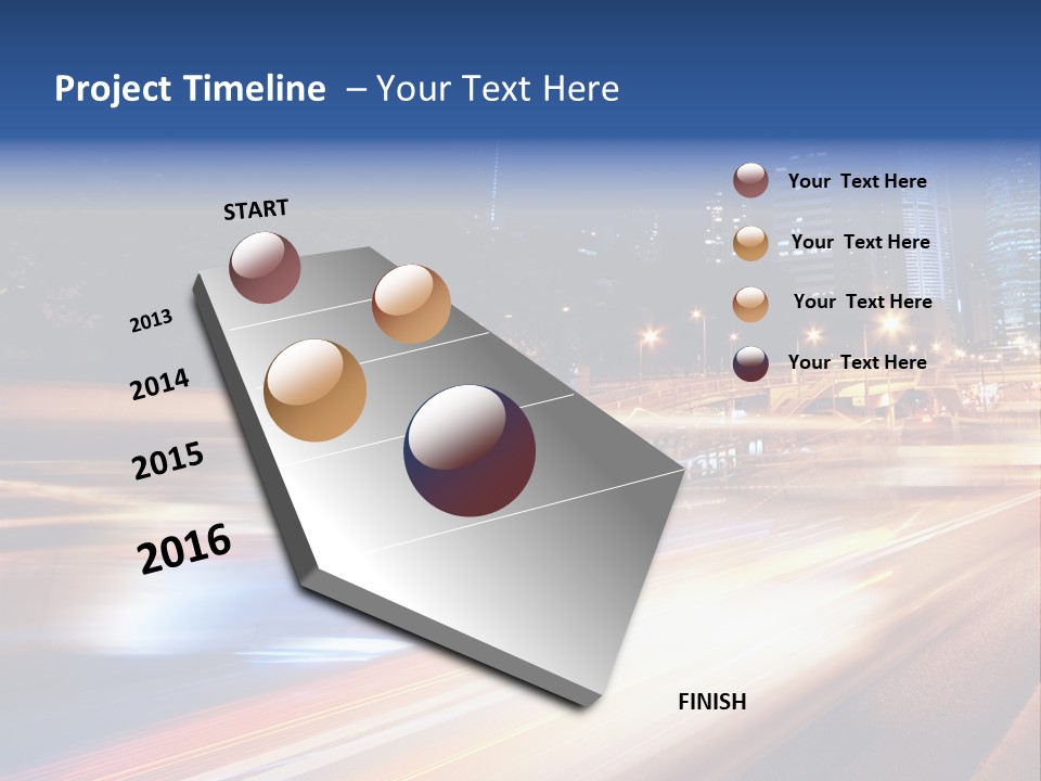 Conceptual Spillage Stain PowerPoint Template