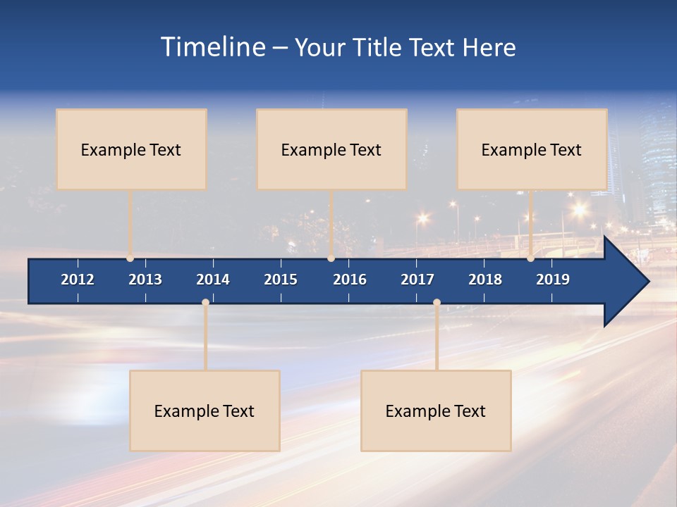 Conceptual Spillage Stain PowerPoint Template