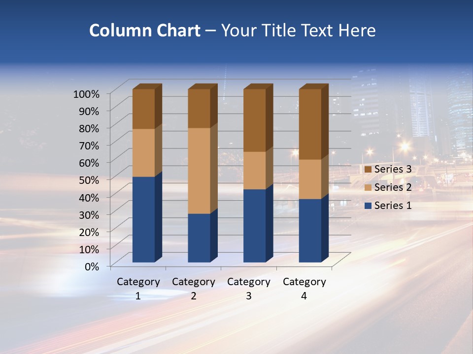 Conceptual Spillage Stain PowerPoint Template