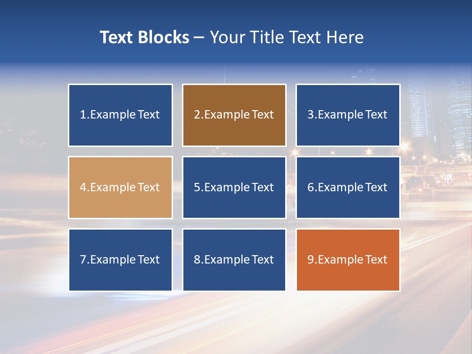 Conceptual Spillage Stain PowerPoint Template