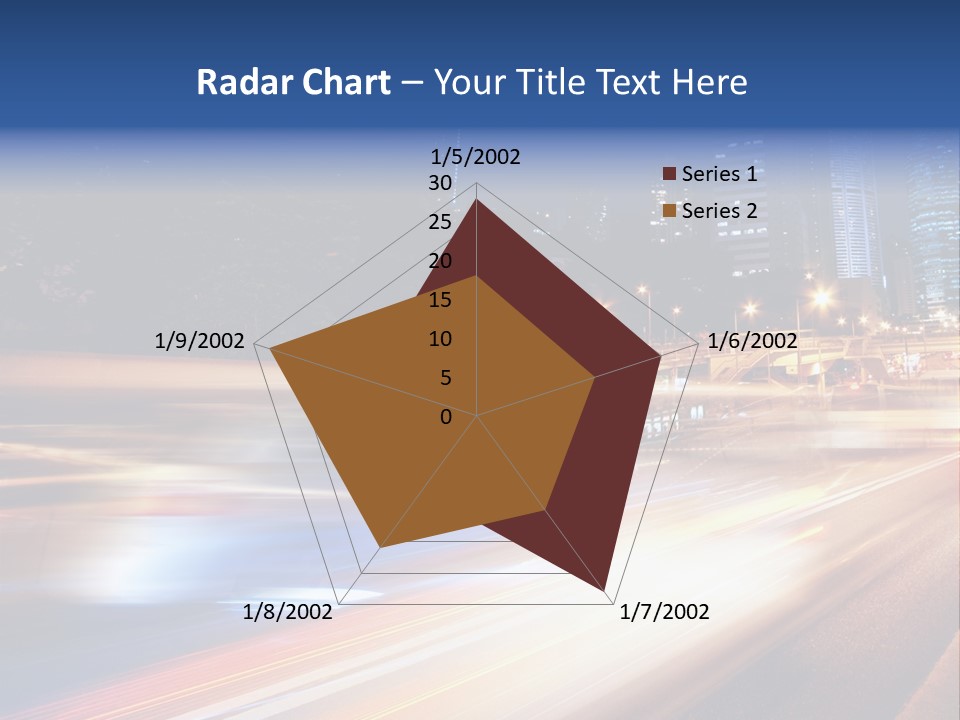 Conceptual Spillage Stain PowerPoint Template