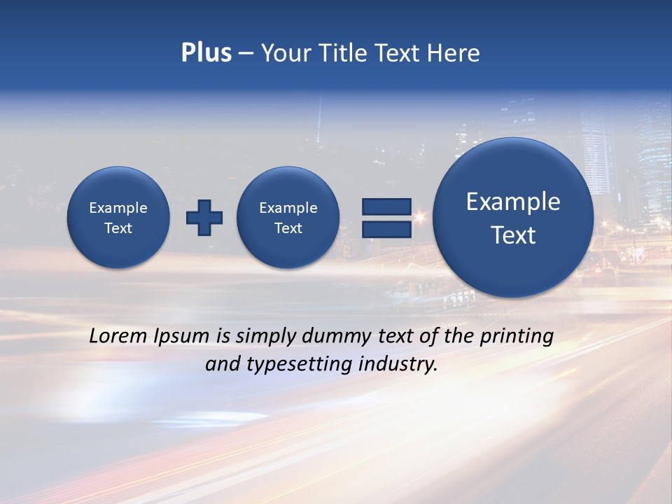 Conceptual Spillage Stain PowerPoint Template