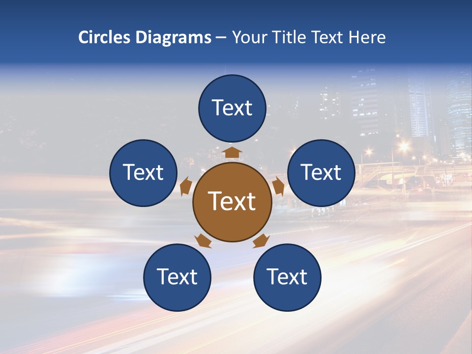 Conceptual Spillage Stain PowerPoint Template