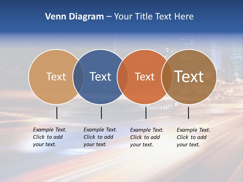 Conceptual Spillage Stain PowerPoint Template