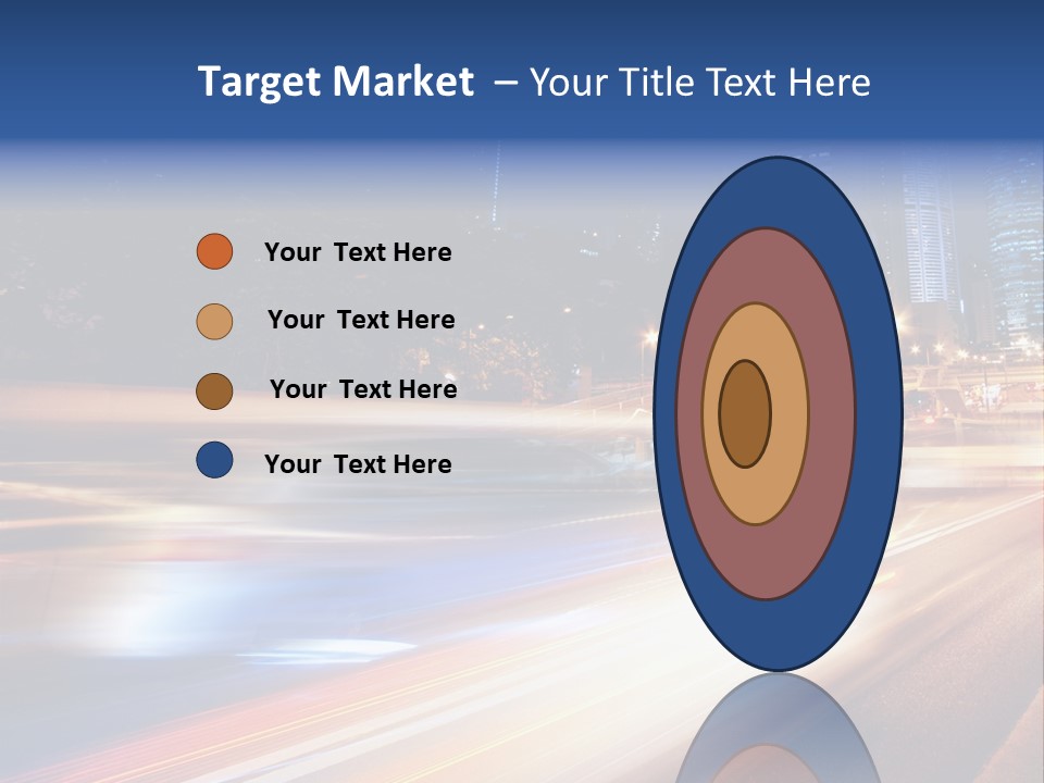 Conceptual Spillage Stain PowerPoint Template