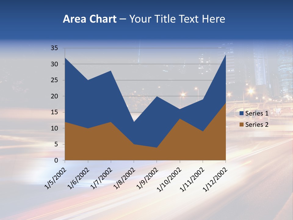 Conceptual Spillage Stain PowerPoint Template