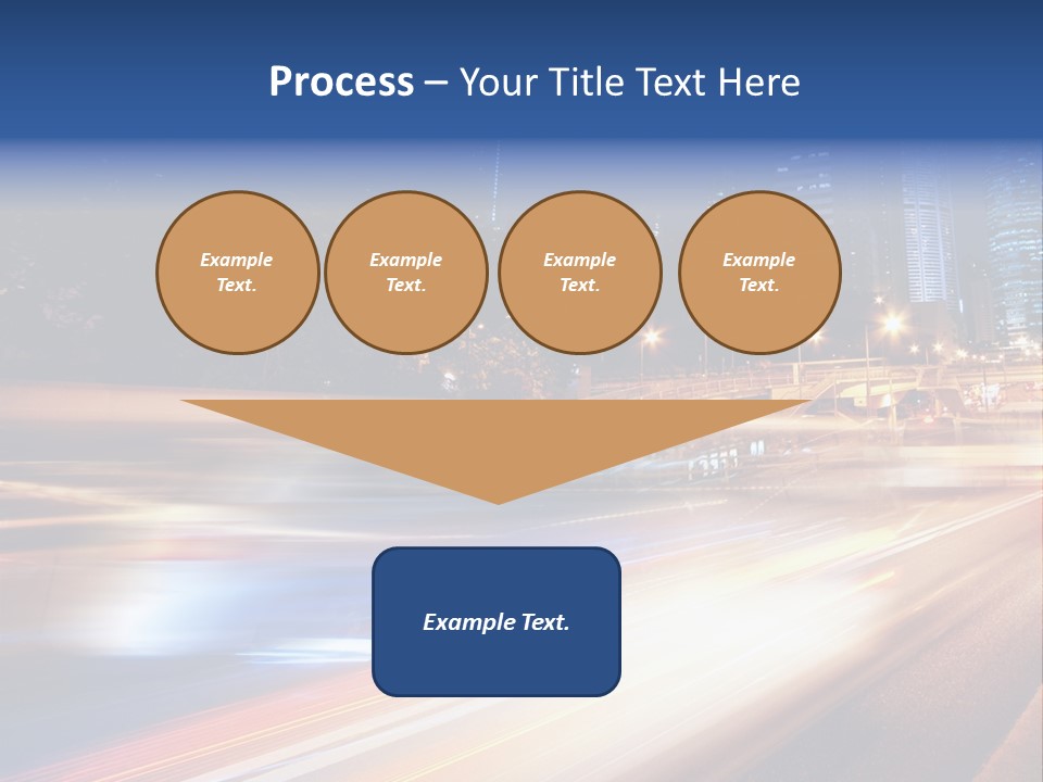 Conceptual Spillage Stain PowerPoint Template