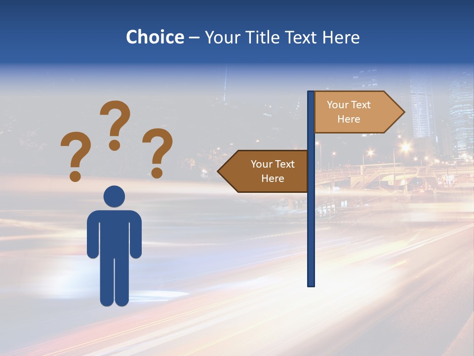Conceptual Spillage Stain PowerPoint Template