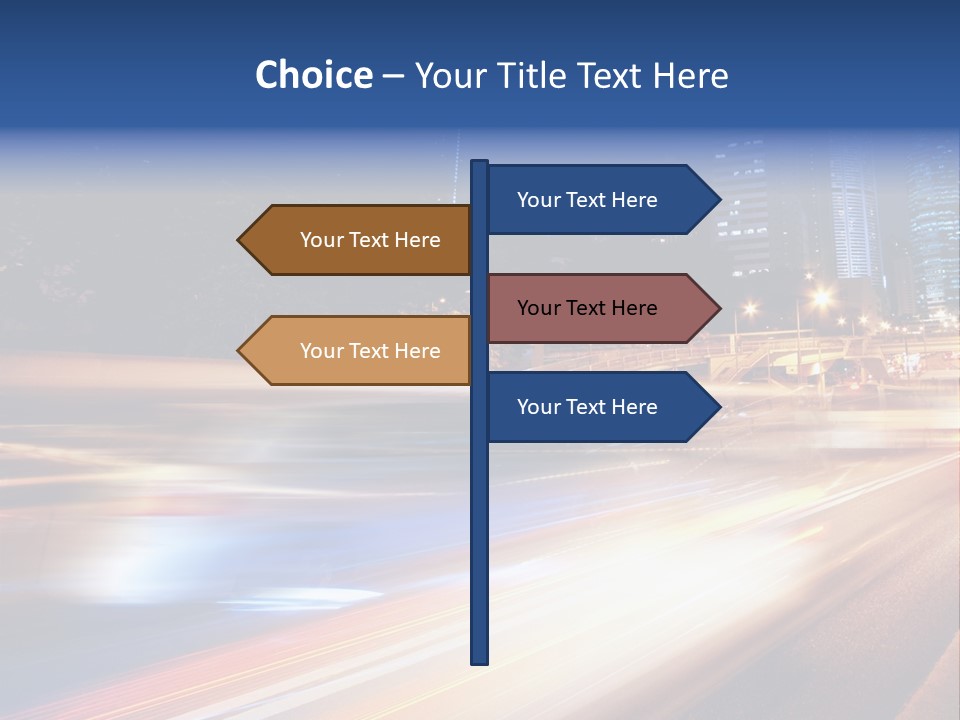 Conceptual Spillage Stain PowerPoint Template