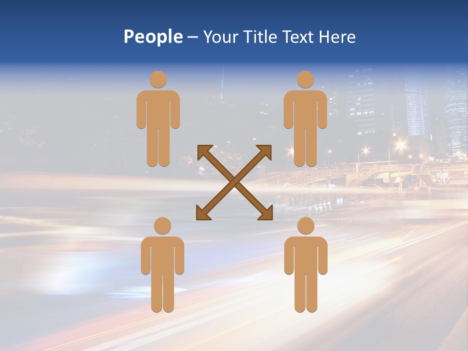 Conceptual Spillage Stain PowerPoint Template