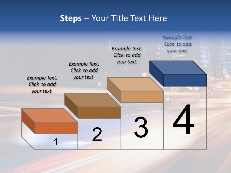 Conceptual Spillage Stain PowerPoint Template