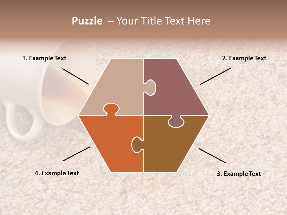Conceptual Spillage Stain PowerPoint Template