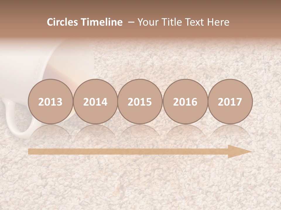 Conceptual Spillage Stain PowerPoint Template