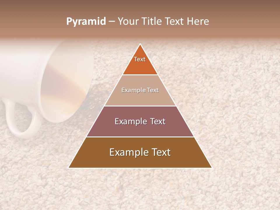 Conceptual Spillage Stain PowerPoint Template