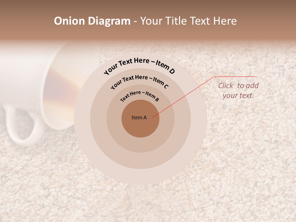 Conceptual Spillage Stain PowerPoint Template