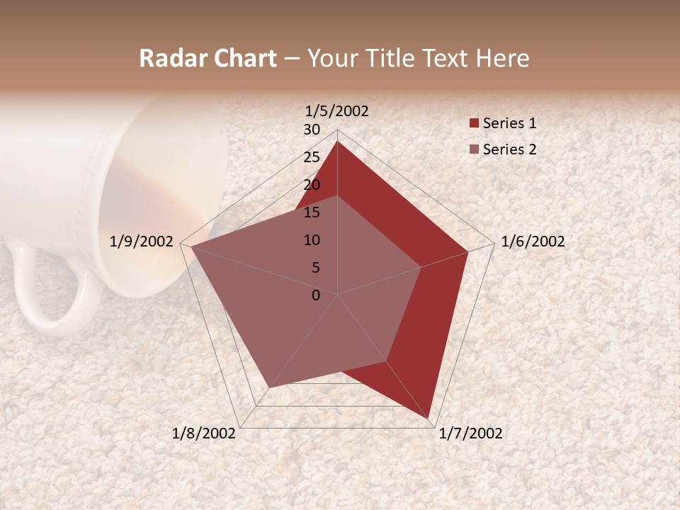 Conceptual Spillage Stain PowerPoint Template