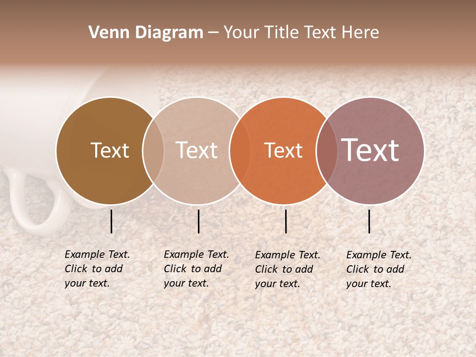 Conceptual Spillage Stain PowerPoint Template