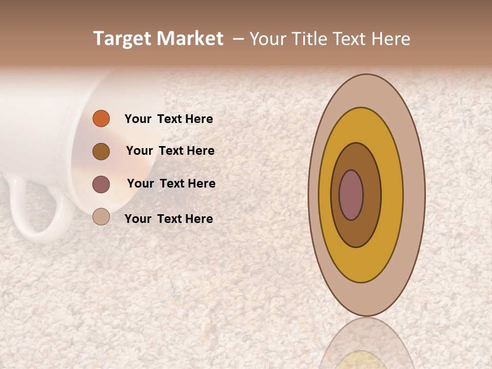 Conceptual Spillage Stain PowerPoint Template