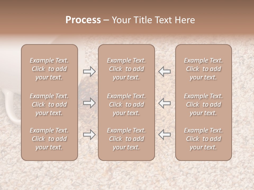 Conceptual Spillage Stain PowerPoint Template