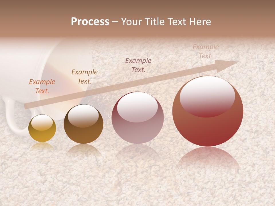 Conceptual Spillage Stain PowerPoint Template