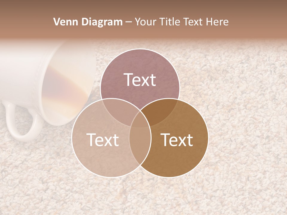 Conceptual Spillage Stain PowerPoint Template