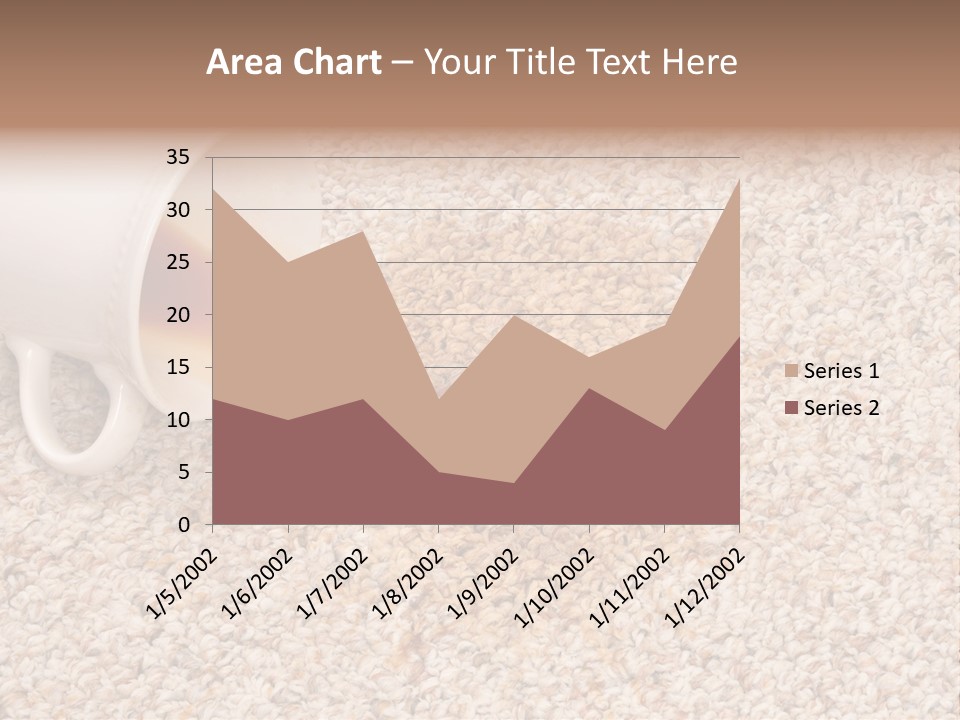 Conceptual Spillage Stain PowerPoint Template