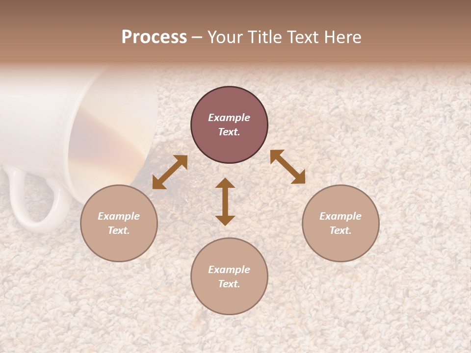 Conceptual Spillage Stain PowerPoint Template