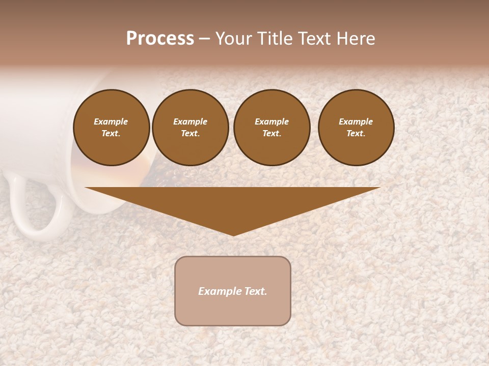 Conceptual Spillage Stain PowerPoint Template