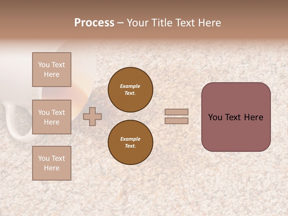 Conceptual Spillage Stain PowerPoint Template