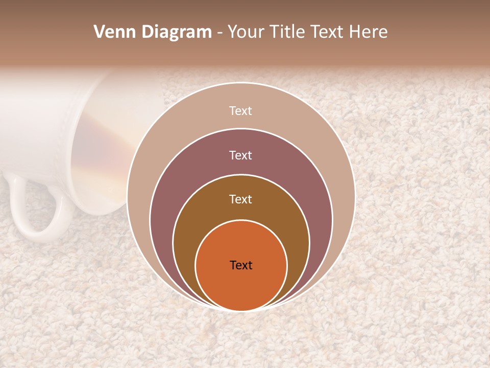 Conceptual Spillage Stain PowerPoint Template