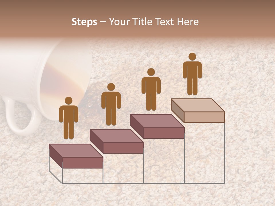 Conceptual Spillage Stain PowerPoint Template