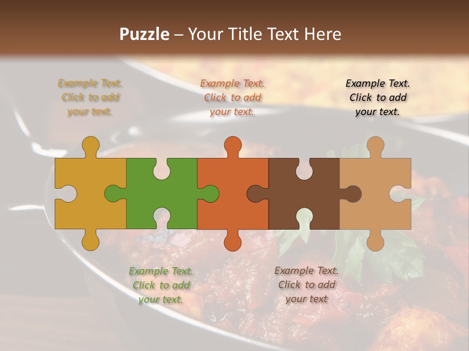 Background Jalfrezi Steel PowerPoint Template