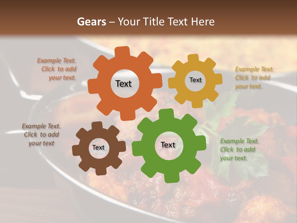 Background Jalfrezi Steel PowerPoint Template