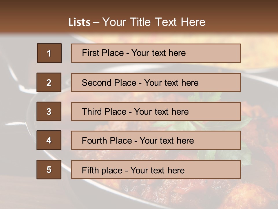 Background Jalfrezi Steel PowerPoint Template