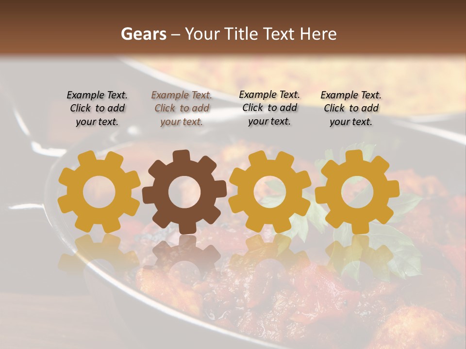 Background Jalfrezi Steel PowerPoint Template