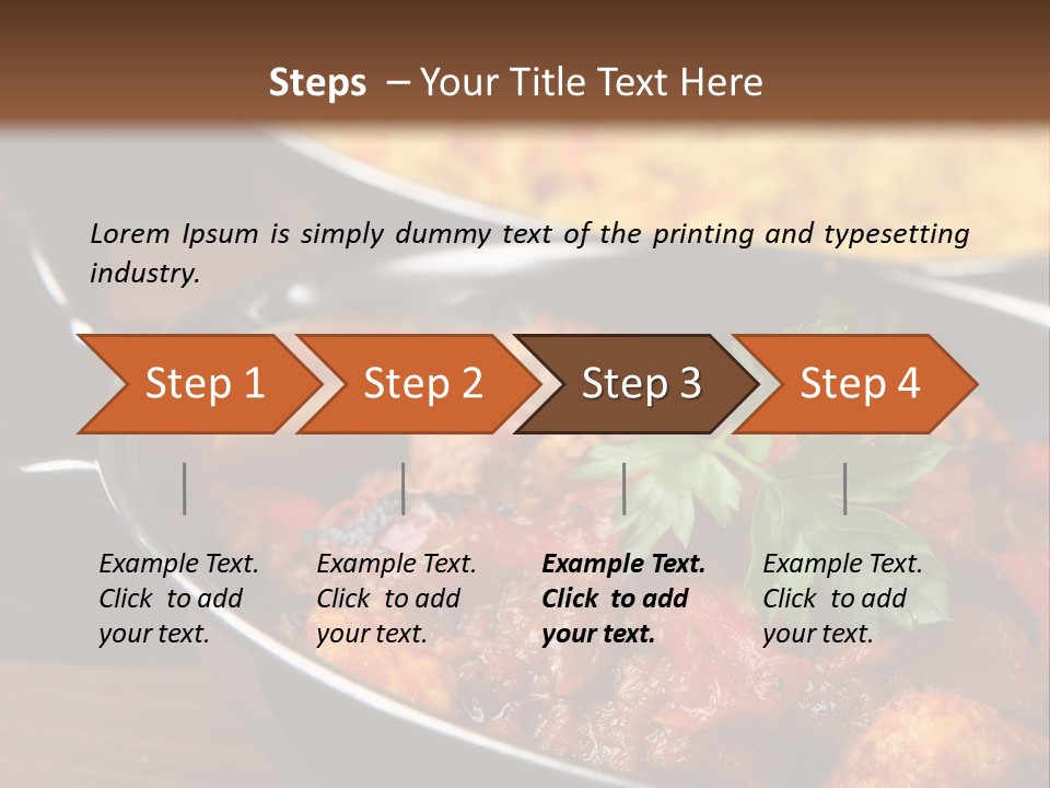 Background Jalfrezi Steel PowerPoint Template