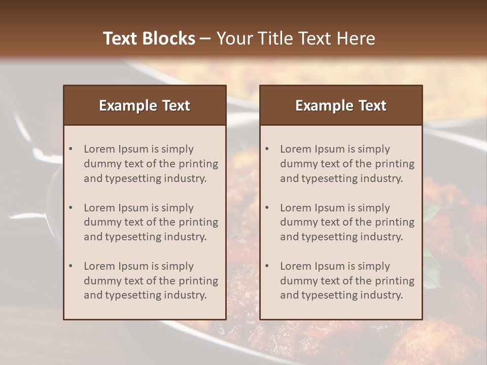 Background Jalfrezi Steel PowerPoint Template