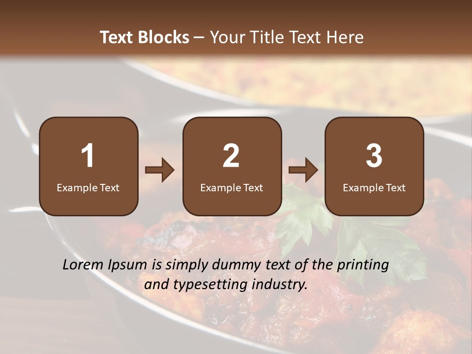 Background Jalfrezi Steel PowerPoint Template