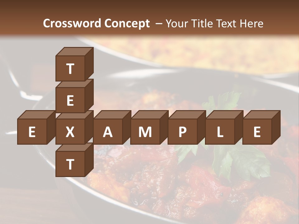 Background Jalfrezi Steel PowerPoint Template