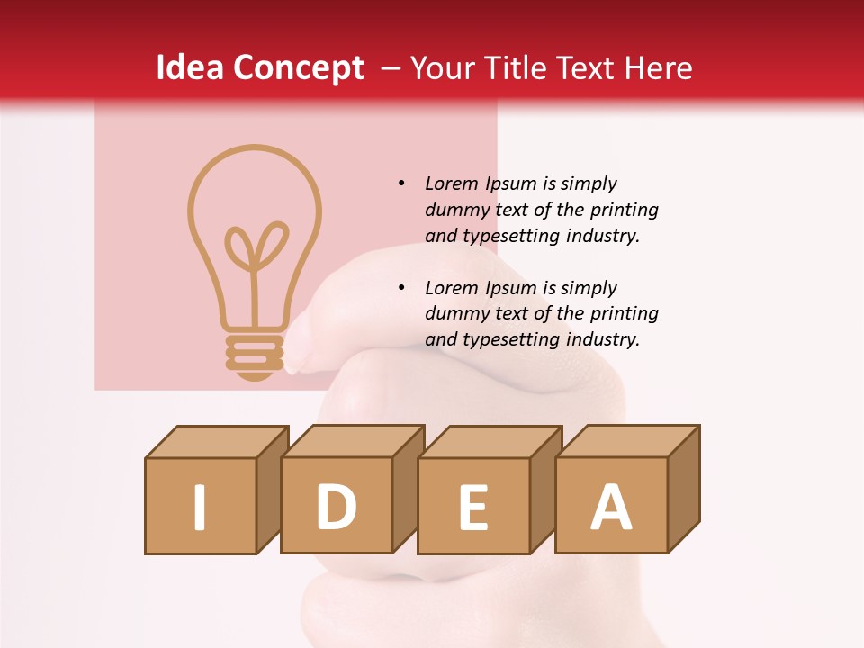 Paper Empty Office PowerPoint Template