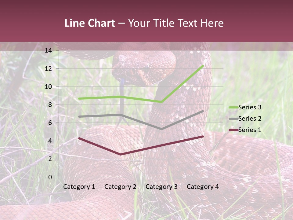 Rattlesnake Tongue Diamond PowerPoint Template