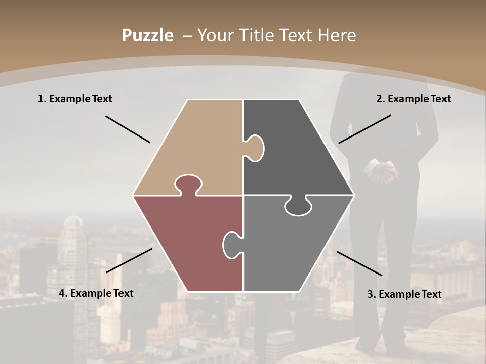 Leader Control America PowerPoint Template
