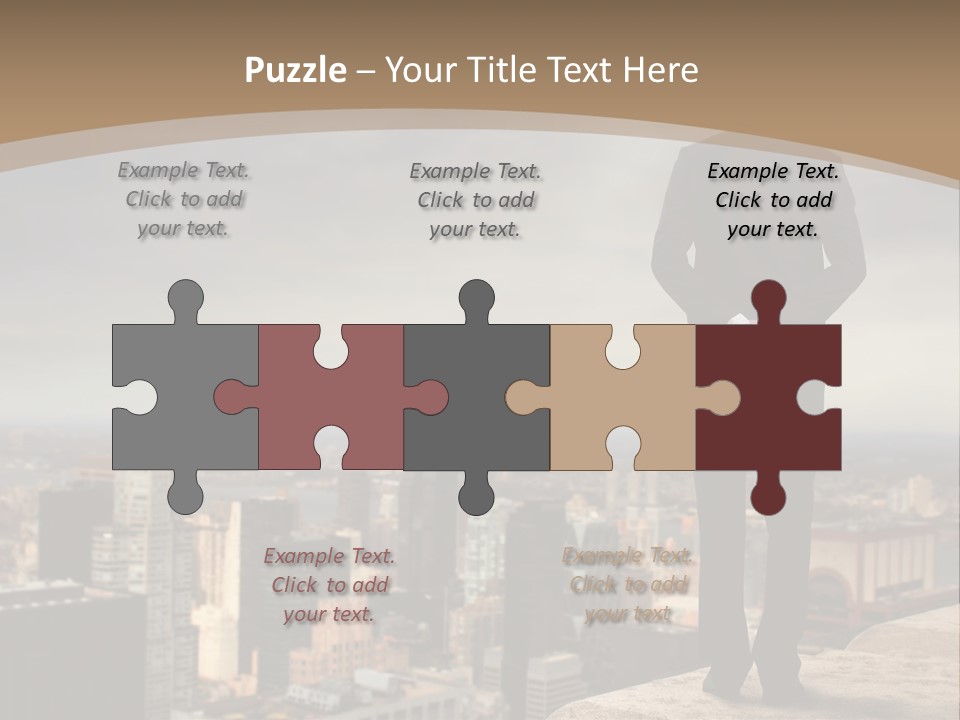 Leader Control America PowerPoint Template