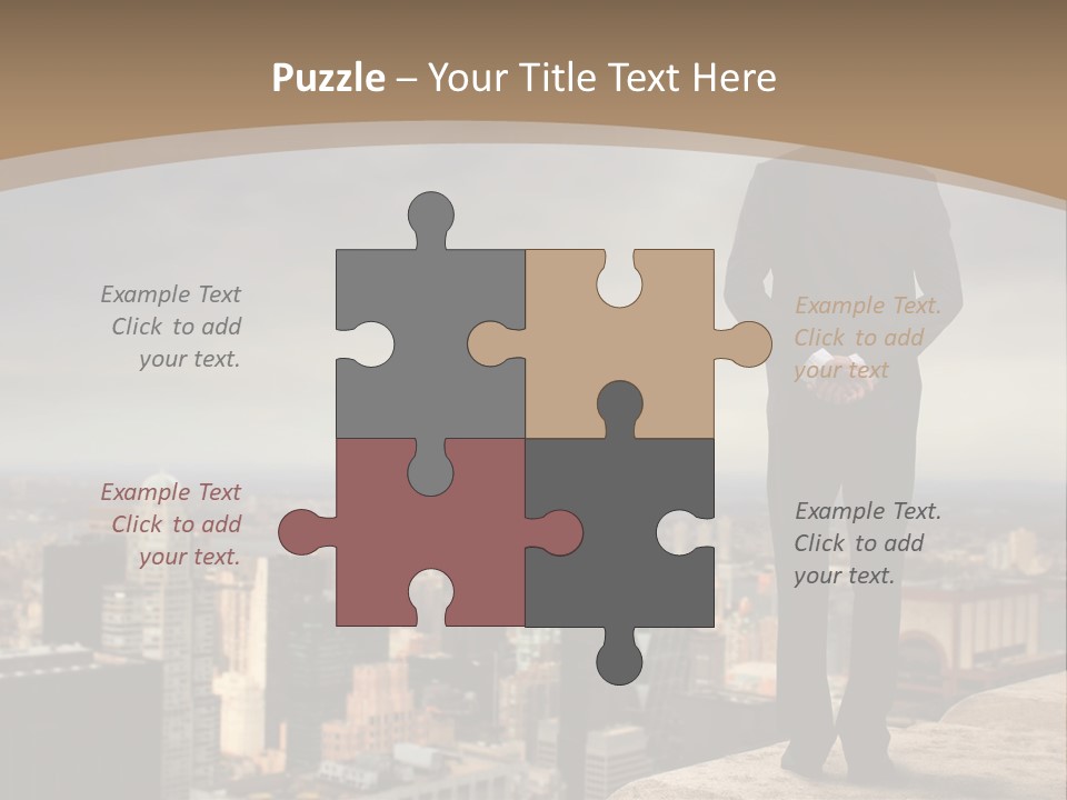 Leader Control America PowerPoint Template