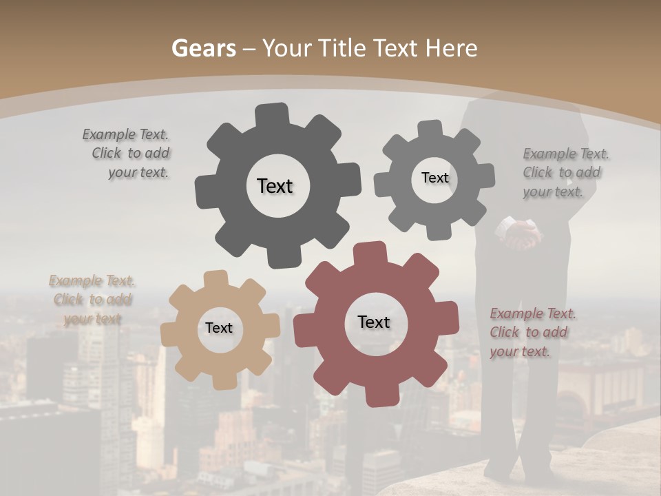 Leader Control America PowerPoint Template