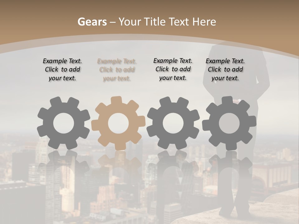 Leader Control America PowerPoint Template